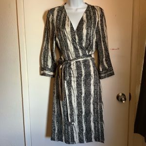 DVF Julian Silk Wrap Dress